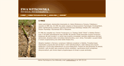 Desktop Screenshot of ewawitkowska.info